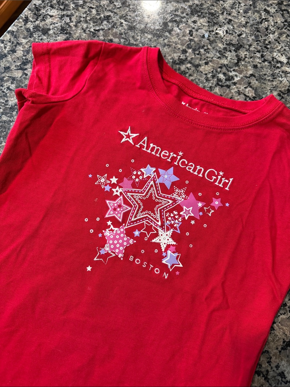 American Girl Red Shirt